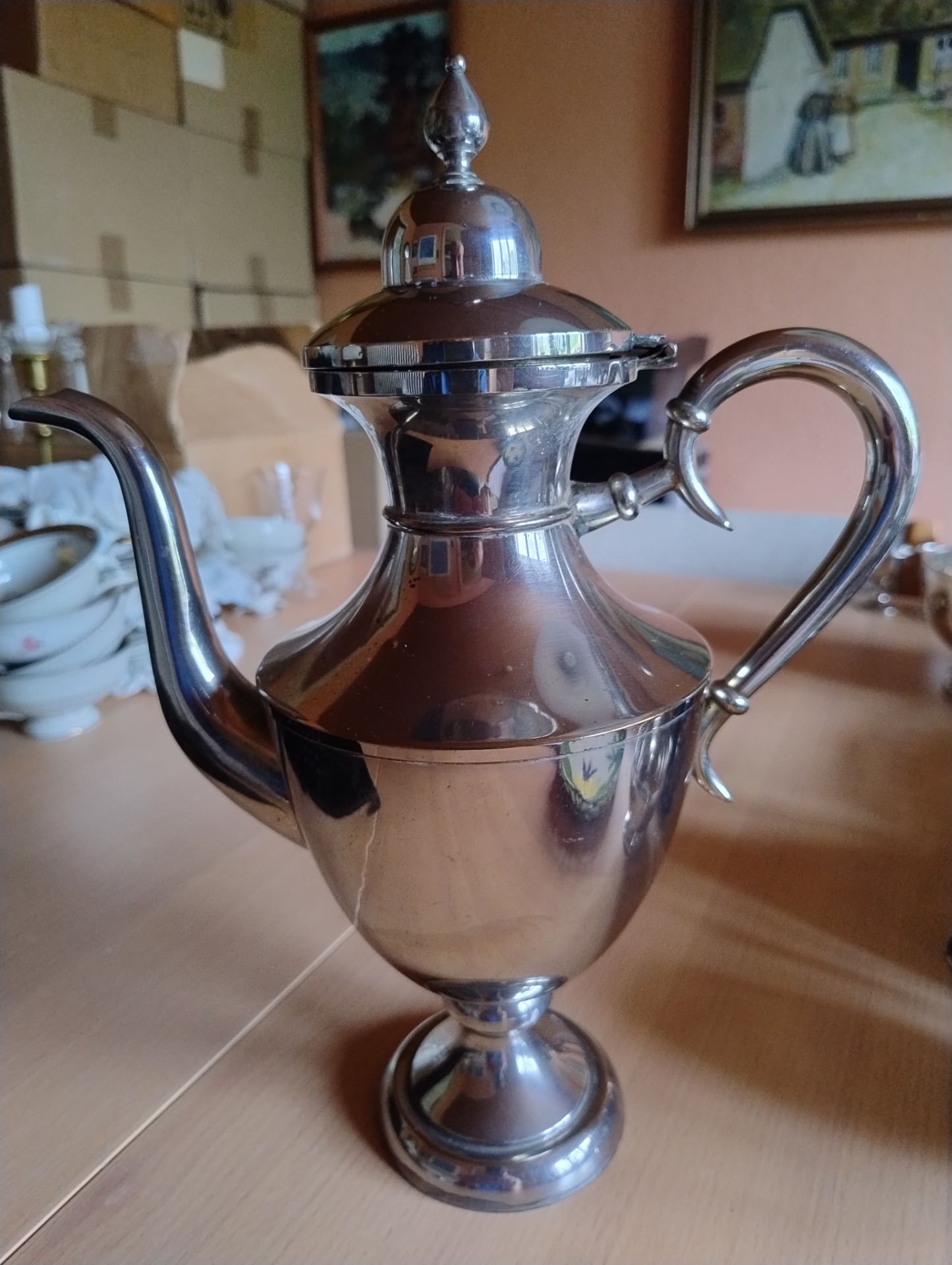 Antik kaffekande, 31cm høj